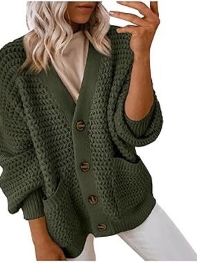 Slouchy Oversize Cardigan 🌲